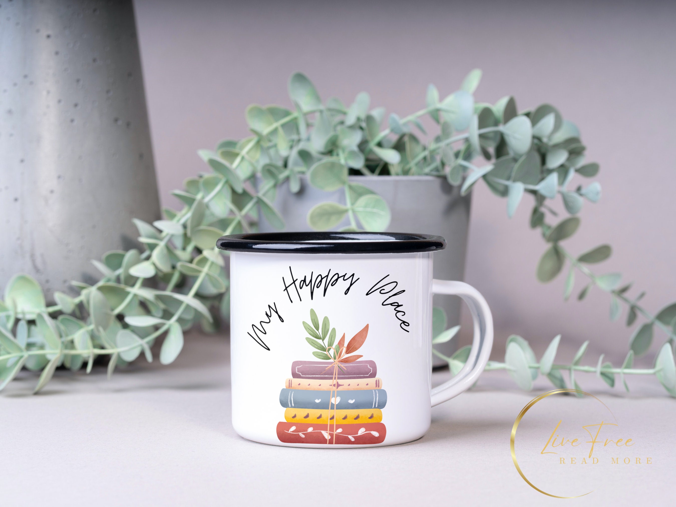 My Happy Place Mug Template Sublimation Mug Design Instant Etsy