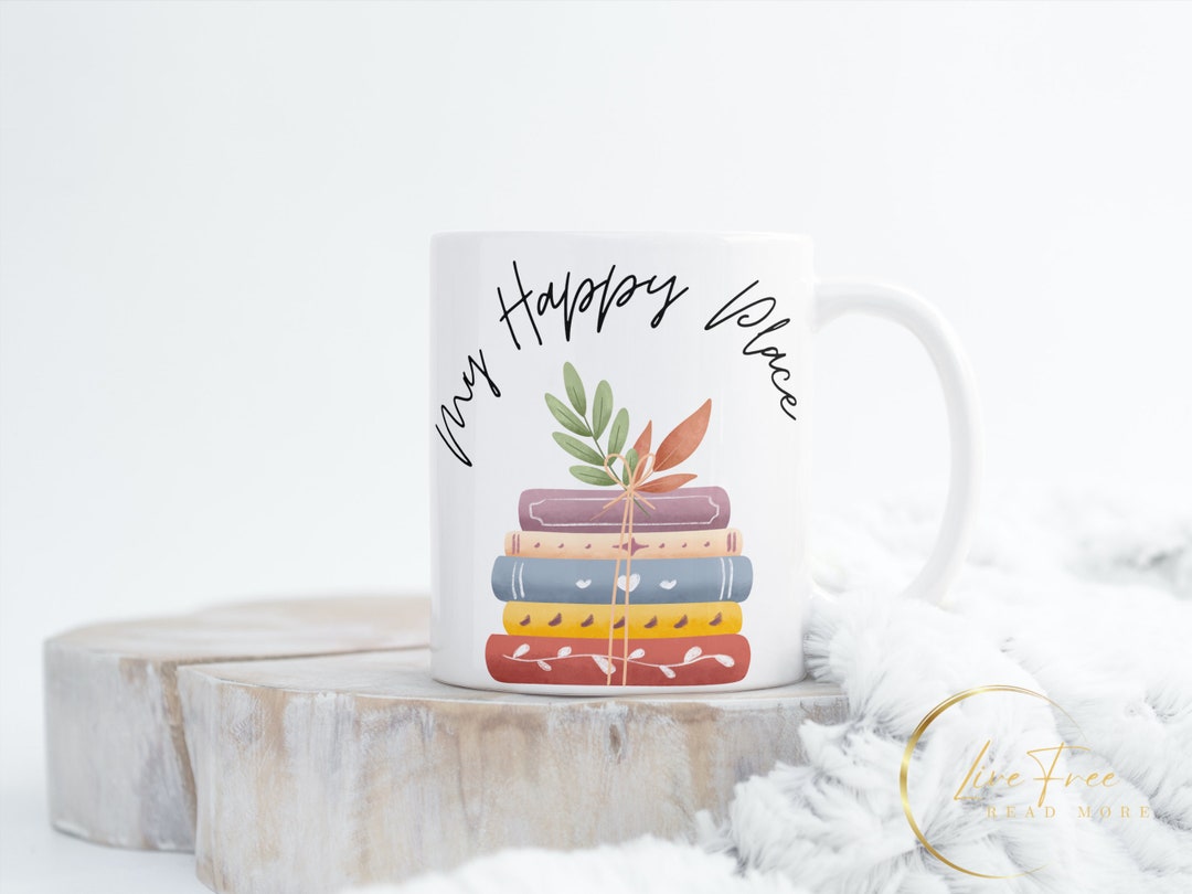 My Happy Place Mug Template Sublimation Mug Design Instant Etsy