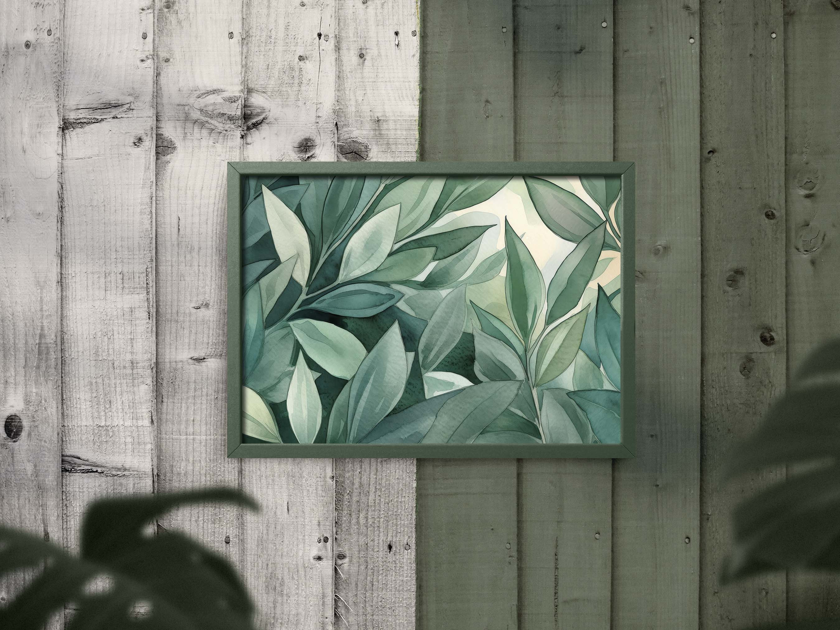 Sage Green Nature Art | Printable Wall Art | Downloadable | Vintage ...