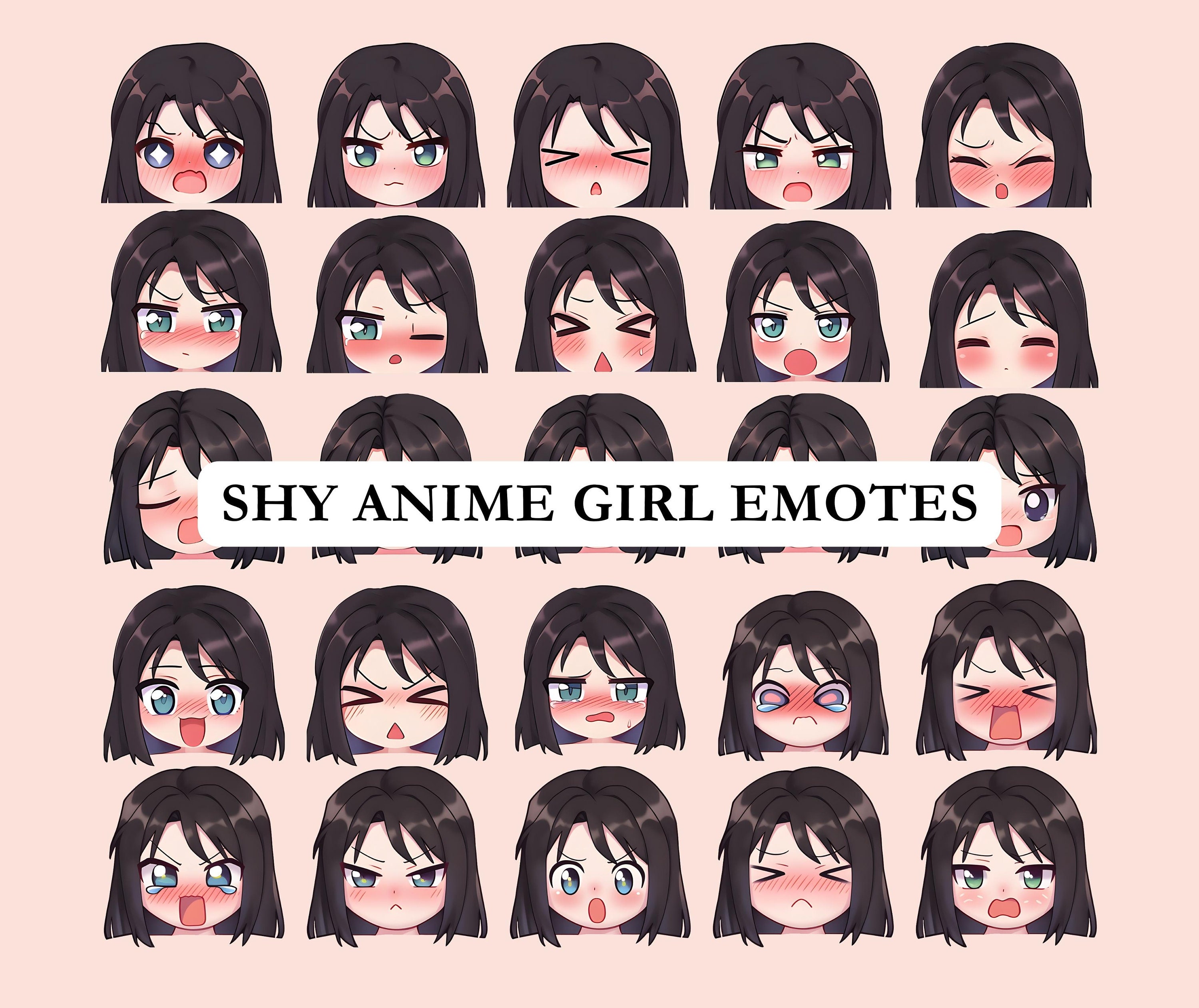 Anime Pirate Boy Emote / Sub Badge | 10 Pc Otaku Twitch Emotes | Anime Meme  Twitch Badge / Badges For Youtube / Discord | Loofy Straw Hat