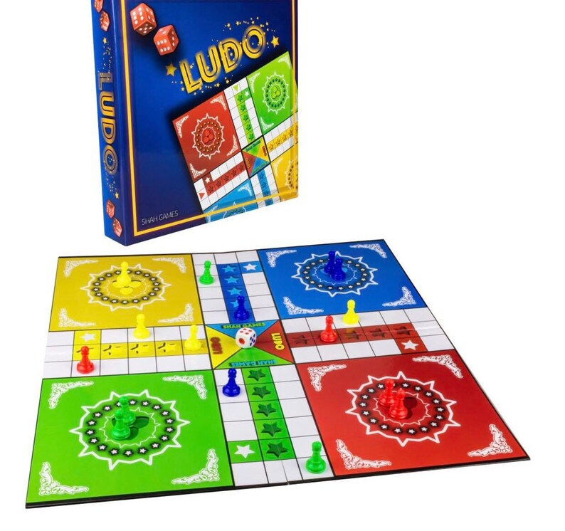 LUDO Pakistani/indian/bangladeshi Ludo Board Game Set - Etsy