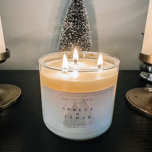 3 Wick Candle | 100% Soy Wax | 16 oz Candle | Many Fragrances Available!