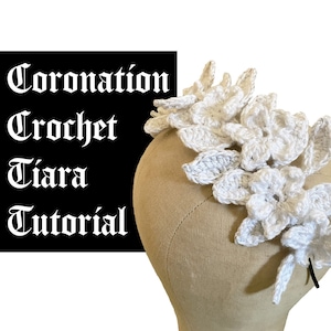 Tutorial de tiara de ganchillo de coronación - Descargar PDF