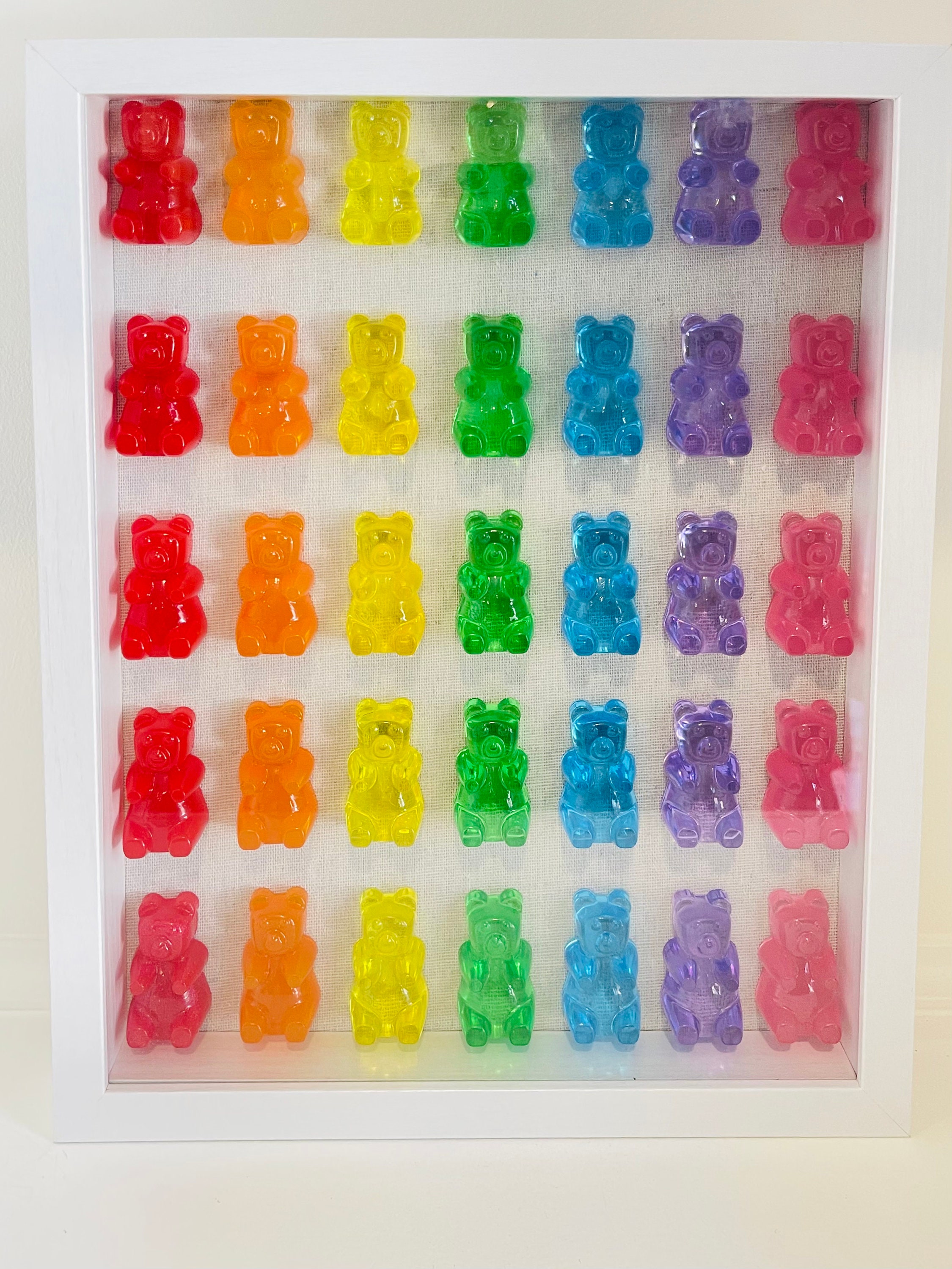 Candy Gummy Bear Resin 3D Nail Art / 2pcs