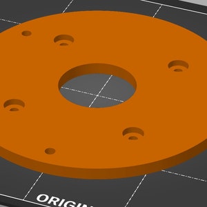 DeWalt 611/600 And Bosch COLT (PR20EVS) to Bosch Router table (RA1181 & RA1141) adapter plate