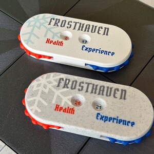 Frosthaven XP/HP Tracker Dial
