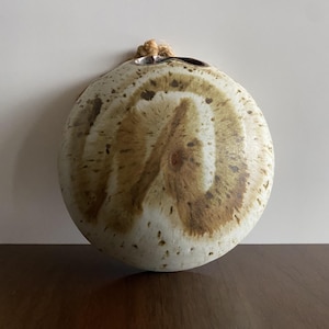 Vintage Allan Crimmins Studio Art Pottery Wall Pocket New Brunswick 1977