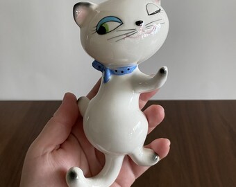 Vintage Holt Howard Cozy Kitten Wall Pocket Anthropomorphic Retro Kitsch 1959