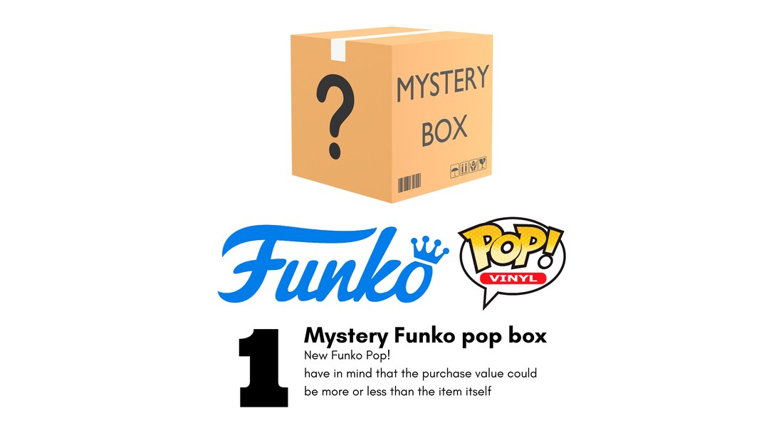 Funko Pop Mystery Box Etsy