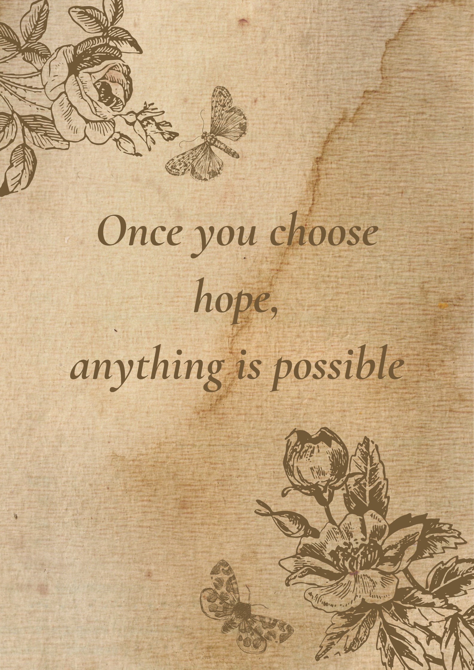 Beige Aesthetic Motivational Quote Posters - Etsy