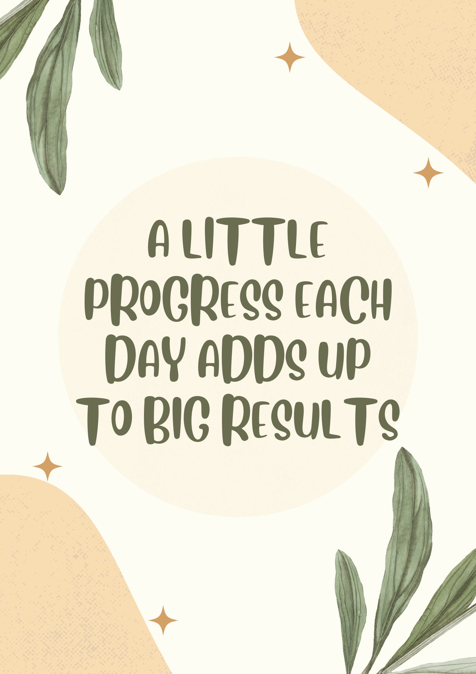 Beige Aesthetic Motivational Quote Posters - Etsy