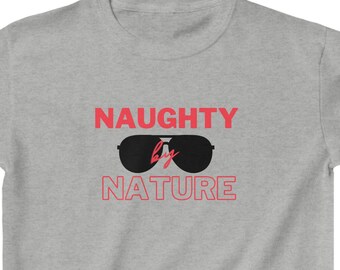 Naughty by Nature- Kids Heavy Cotton Tee