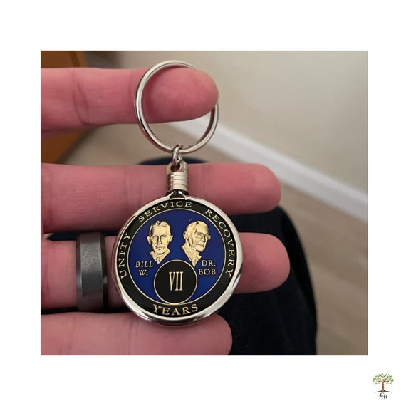 Key Fob Holder Keychains  AA Medallion Holder Keychains
