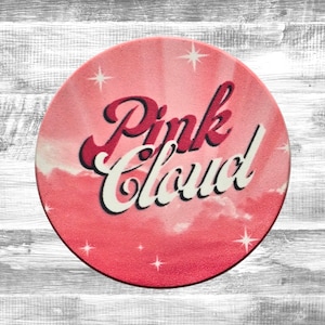 Pink Cloud Poker Chip | AA Tokens | NA Tokens | 12 Step Program Gifts | Recovery Coins