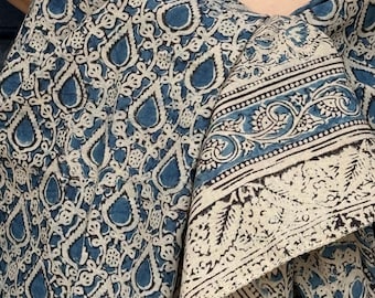 Sarong- Indigo Teardrop
