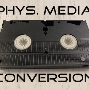 VHS/VHS-C To Digital