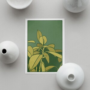Tropical Leaf Printable Wall Art Instant Download Wall Art Botanical ...