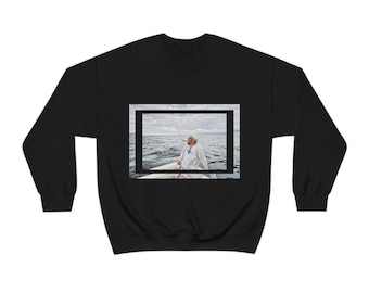 Bert Kreischer, Ocean, Cigar, Comedian Sweater, Standup Tshirt, Microphone Pixel Art, Funny and Candid, Photography from Hilarious Comedy