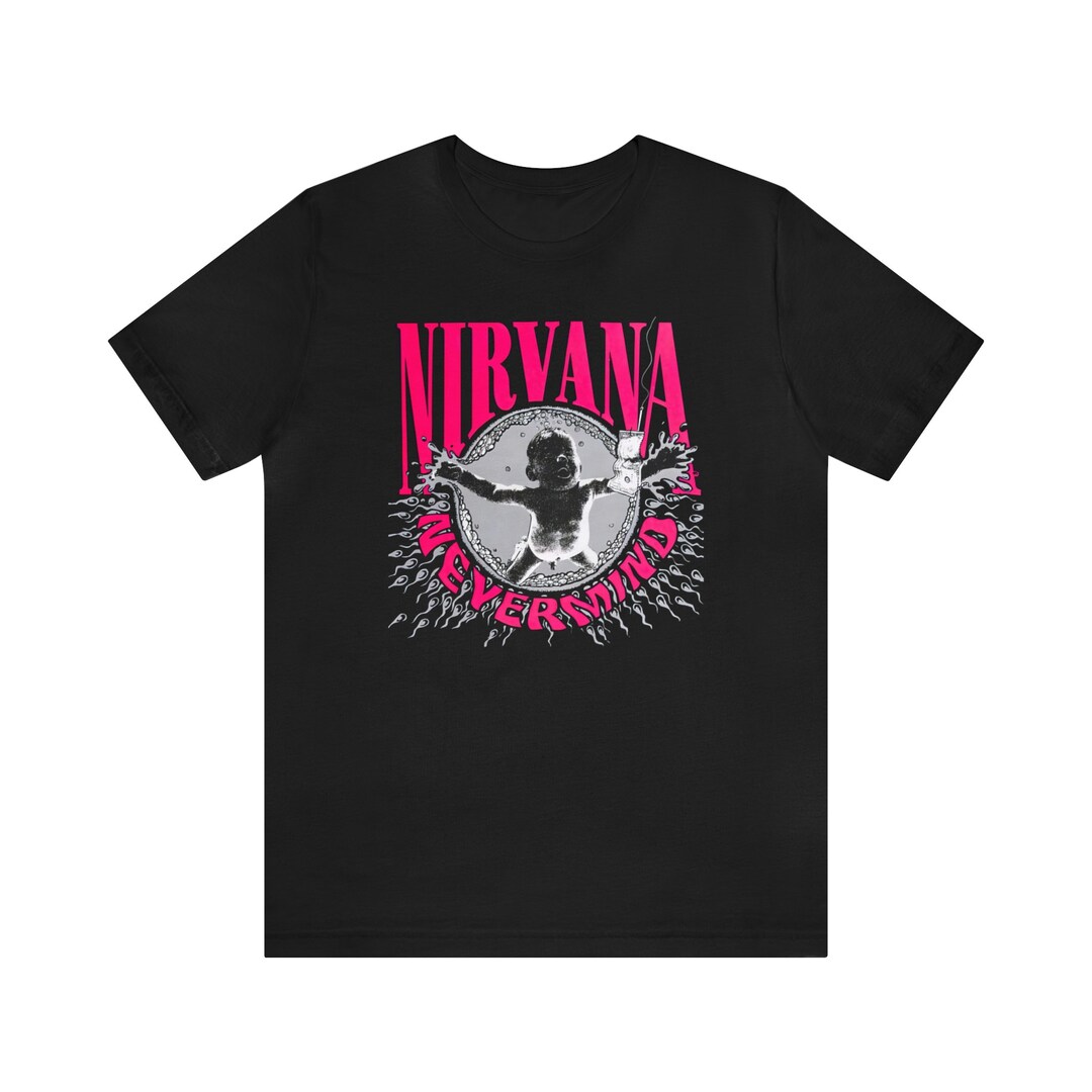 Nirvana Shirt, Nirvana T Shirt, Nirvana Tee, Vintage Nirvana Shirt