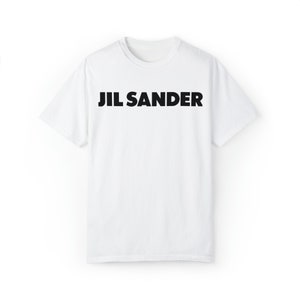 Jil Sander Logo Gedrucktes Rundhals-T-Shirt Bild 1