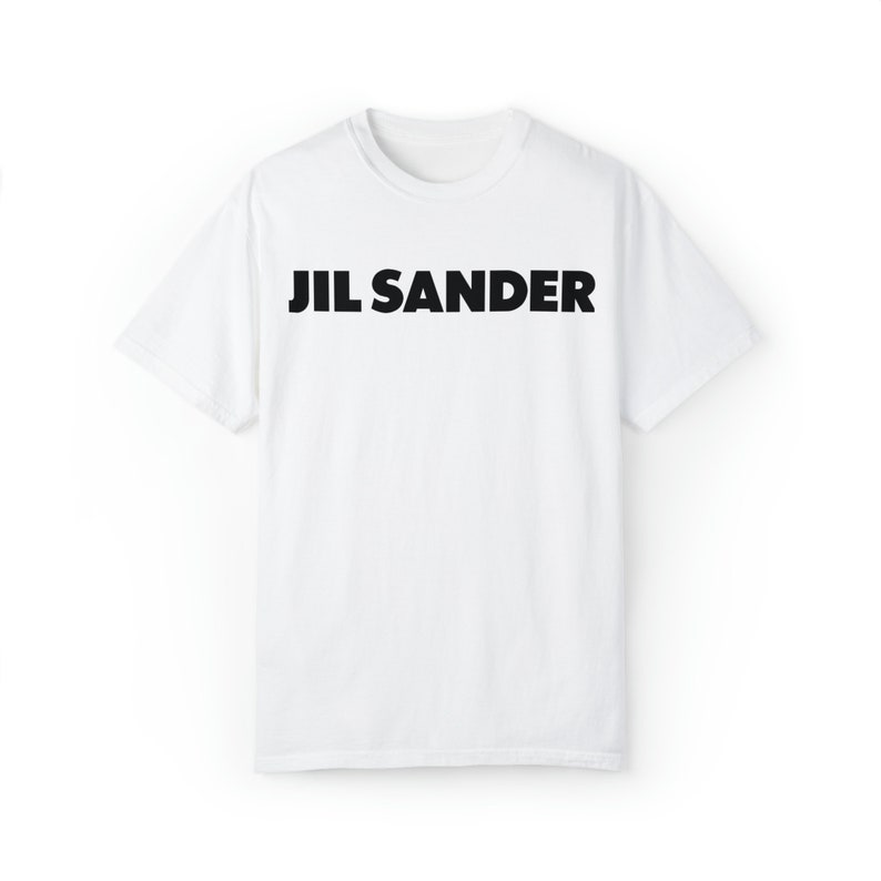 Jil Sander Logo Printed Crewneck T-Shirt zdjęcie 1