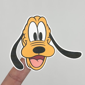 Pluto Dog Sticker, Disneyland Sticker, Disney Dogs Stickers