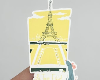 Remy from Ratatouille Sticker, Remy Eiffel Tower, Disney Paris, France