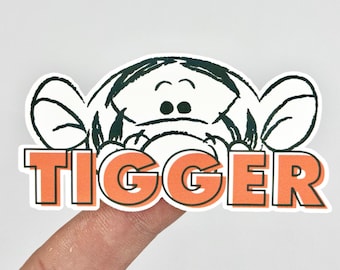 Tigger Sticker, Winnie the Pooh Tigger Stickers,