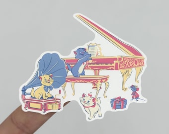 Aristocats Sticker, Marie, Everybody Wants To Be A Cat, Disney Cats, Disney Animals, Disneyland , DisneyWorld