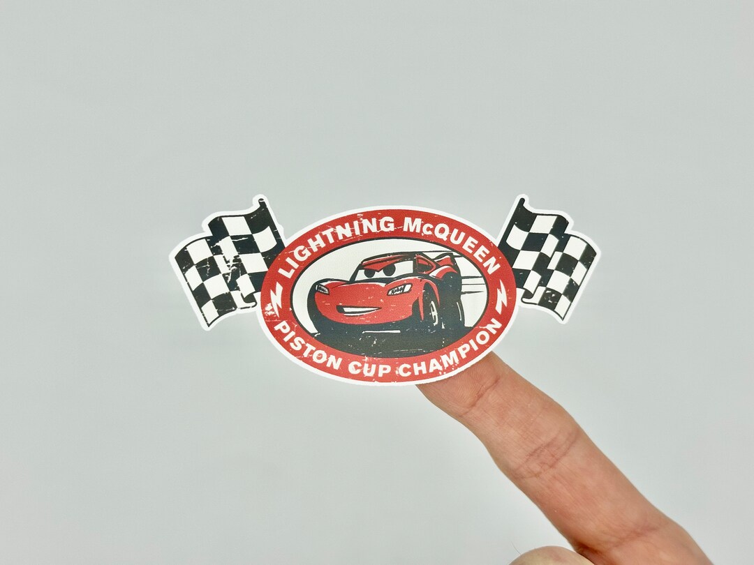 Lightning Mcqueen Sticker Cars Sticker Disney Cars Sticker Etsy