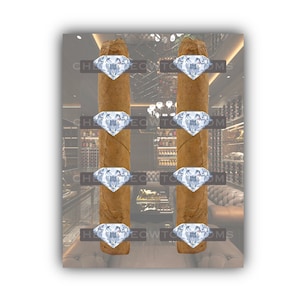 Cigar Label Wedding Template, Cigar Label, Personalized Wedding Favor, Gifts for Him, Bling Wedding, Cigar Gifts, Editable Template,Cigar