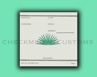 Tequila Label Template, Casamigos Label, Printable Gifts, Editable Bottle Label, Casamigos Template, Tequila Gifts, Editable Wedding, Gifts