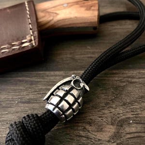 Granade Paracord Bead Made In USA DIY Knife accessories