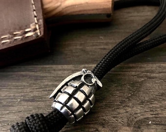 Granade Paracord Bead Made In USA DIY Knife accessories