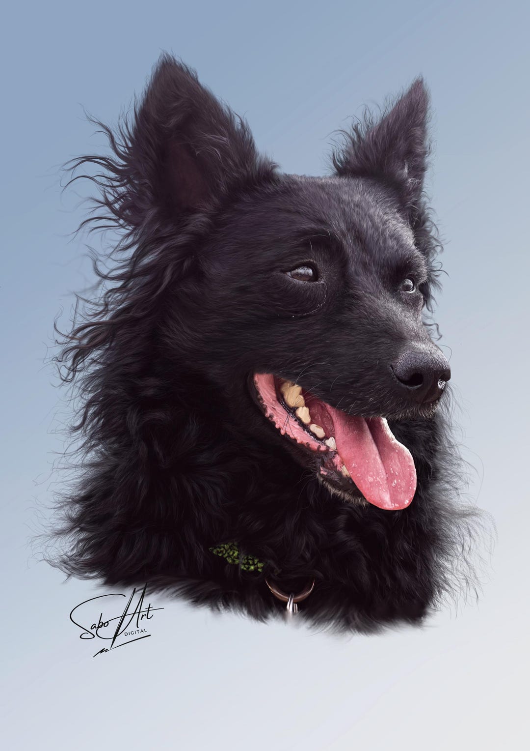 Custom Hand - Drawn Pet Portrait • Digital File or Fine Art Print - Etsy