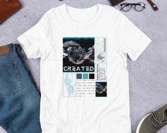 Created Shirt, DNA Shirt, Psalms 139:13-16 Shirt, Christian Shirt, Science Shirt, Bible Verse Shirt, Scripture Shirt, Unisex t-shirt