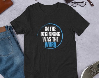 John 1:1 Bible Verse Shirt - Christian Unisex T-shirt