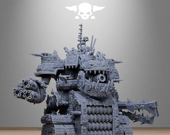Orkaz Gognauts | Stationforge | 1x Massive Mech, 11x Grots in 3D