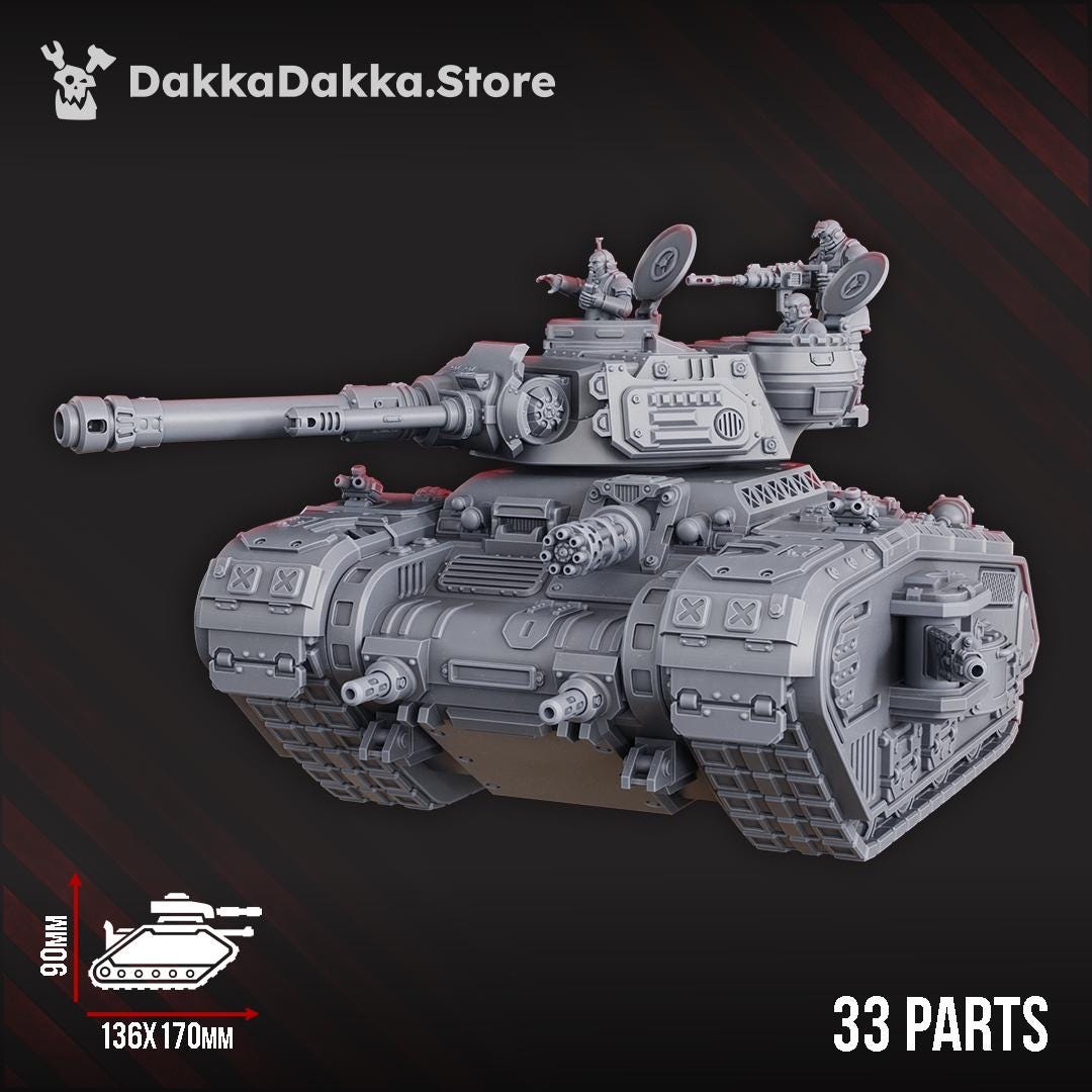 40k Rogal Dorn Battle Tank - Etsy