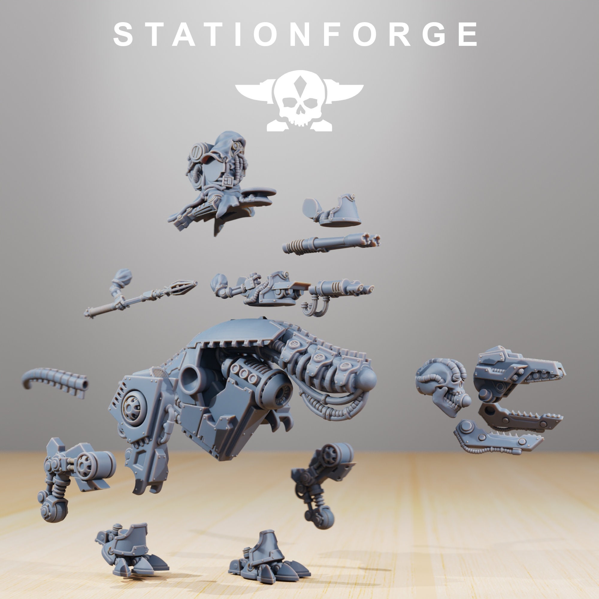Stationforge Raptor Riders Scavenger Alpha Rider | Stationforge - Etsy