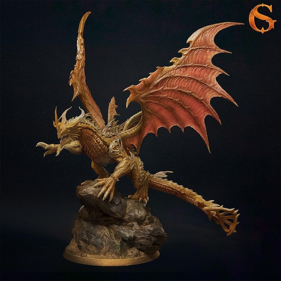 Archoclonius, the Adult Horned Dragon | Solgood | 1x 3D ABS Resin