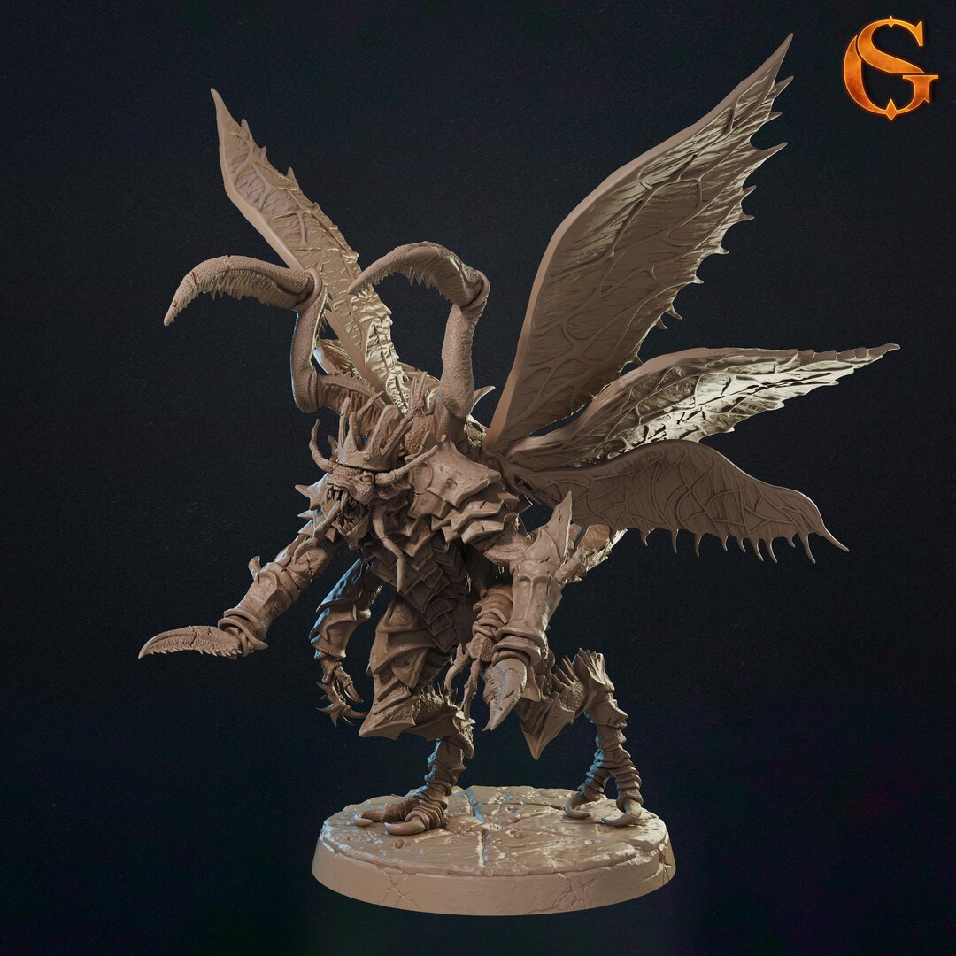 Emperor Locust | Grimdark Corps | Solgood Creations | 1x 32mm Scale 3D ...