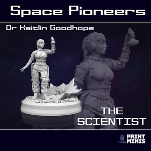 Space Pioneers (28mm) | Print Minis | 6x 28mm Models With Custom Bases ...