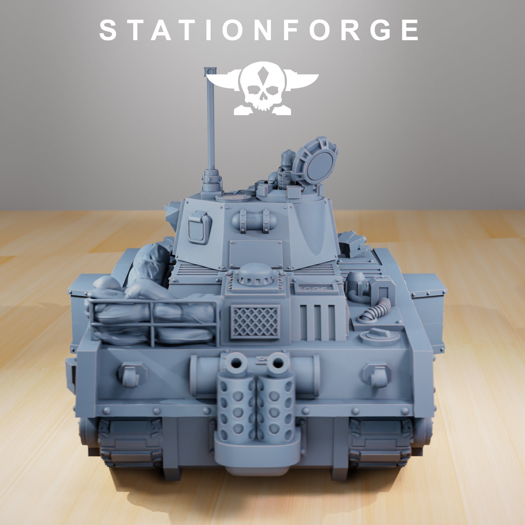Grimguard Battle Tank | Stationforge | 1x32mm Scale Tank & 1x32mm Scale ...