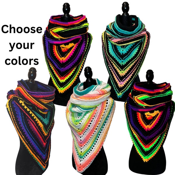 Hooded Scarf Custom Color Options Handmade Cowl Wild Oleander Hooded Scarf