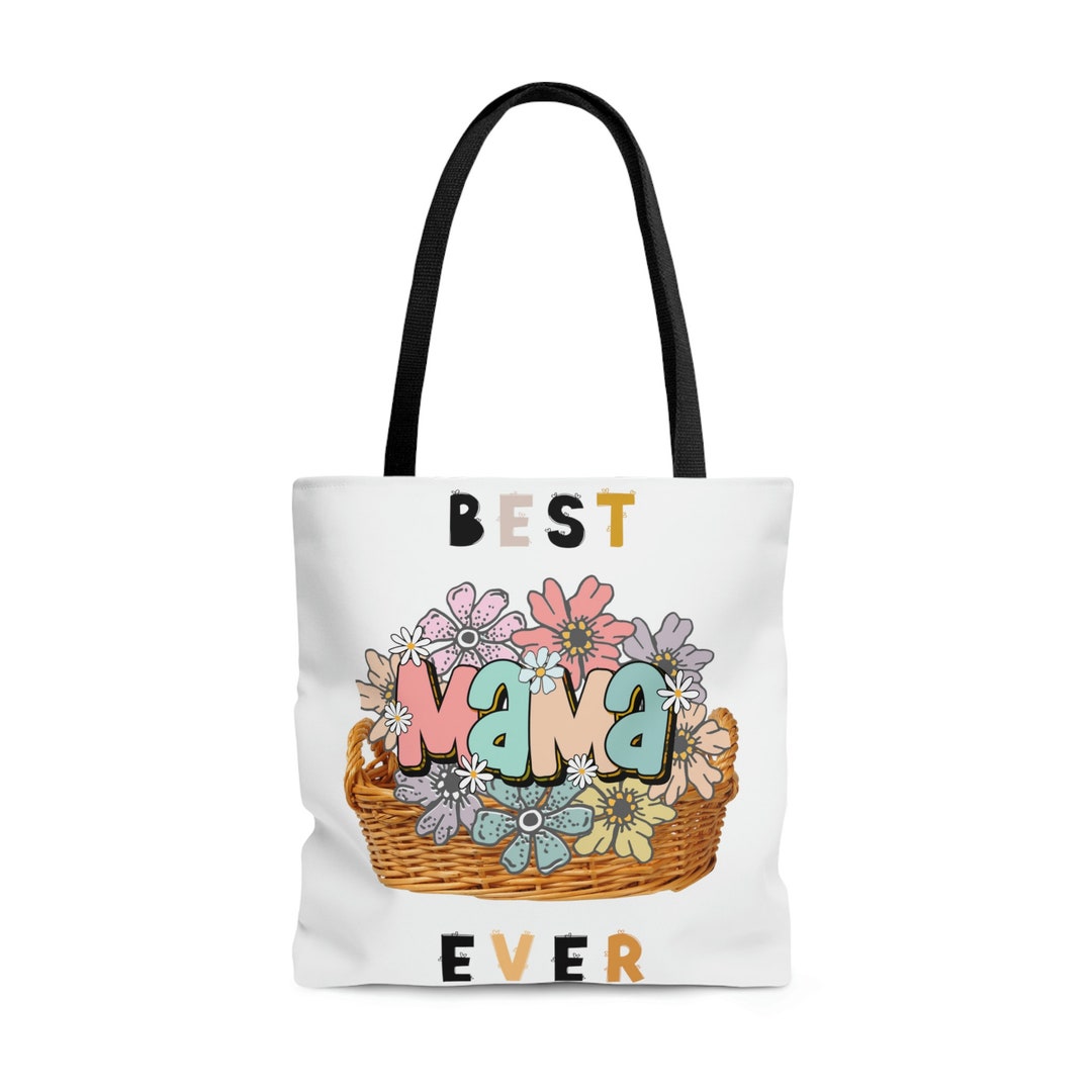 Best Mama Ever Tote Bag for Women Mothers Day Mothers Tote Gift