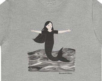 Mermaid Vibes 02012 | ocean lover tee,beach vibes shirt,asian girl tshirt,sea siren,mermaid tai,under the sea shirt,cynical,pessimistic