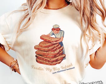 Comfort Colors® Feedin' My Big Infant 03010 | mom shirt,girlfriend tee,wife tshirt,baker t-shirt,mama,,mother's day,pastry,meal prep,gift