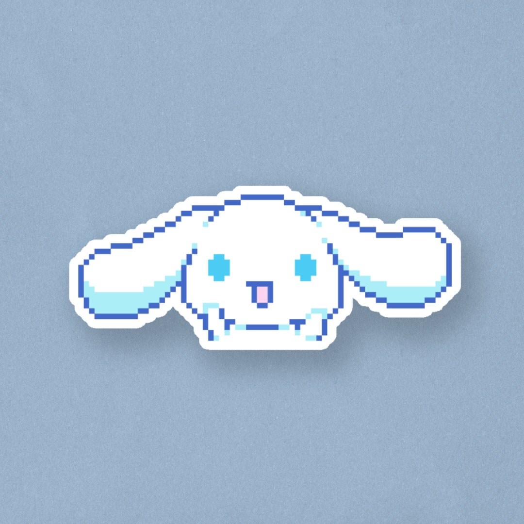 Cinnamoroll Premium Sticker Sanrio Pixel Art Sticker Etsy México