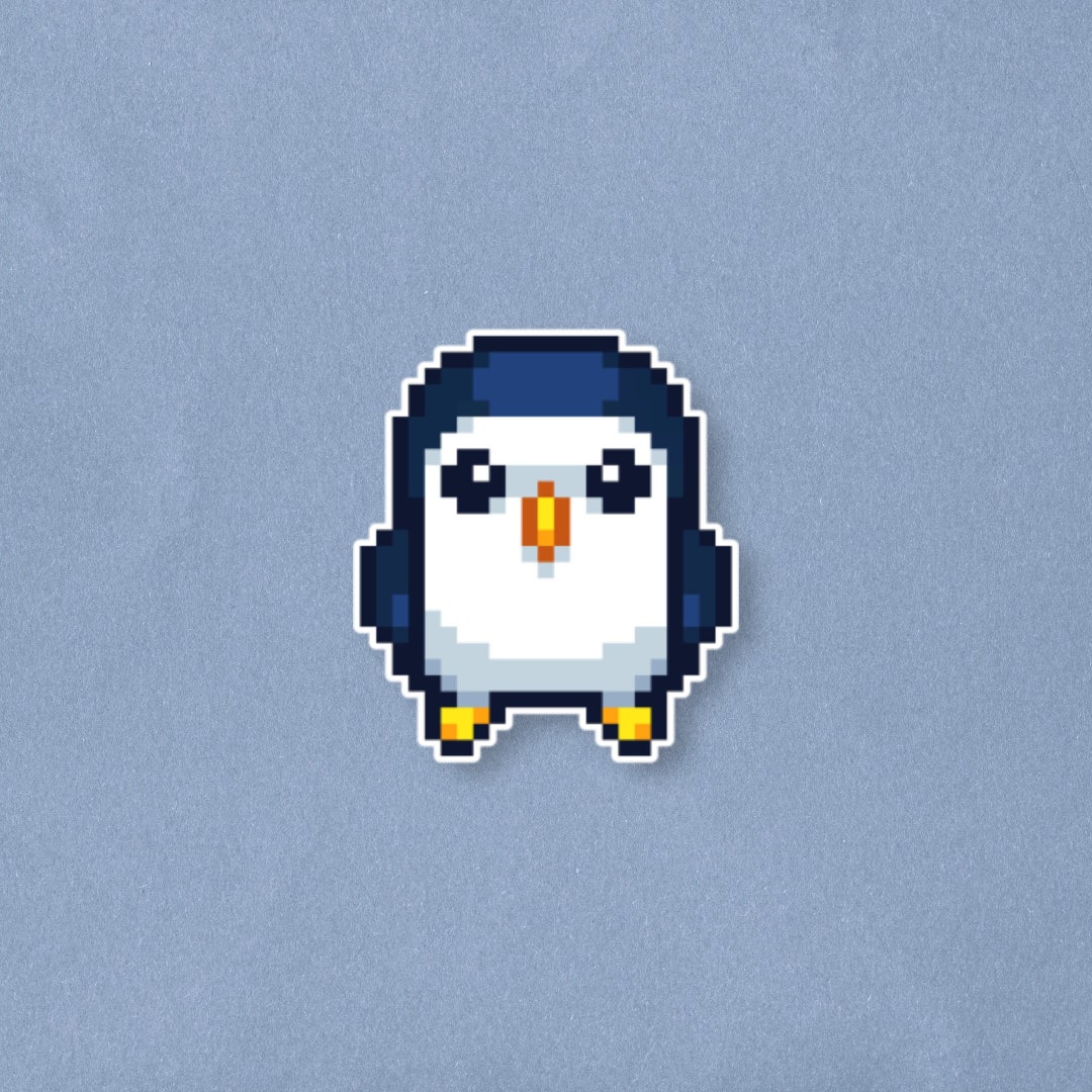 Gunter Premium Sticker Adventure Time Pixel Art Sticker - Etsy
